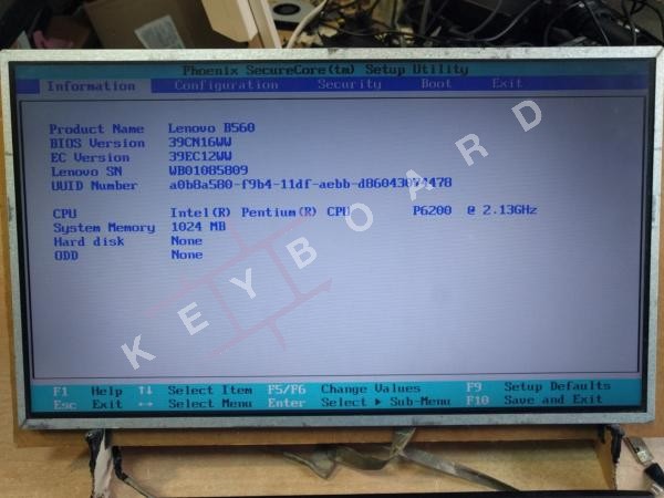 Матриця LCD до ноутбука Asus X52DE